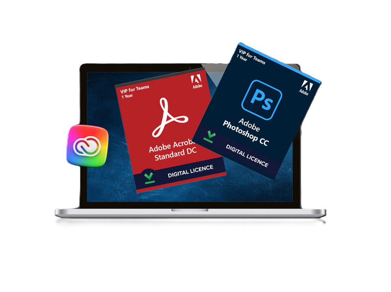 Clés d'activation pour les logiciels Adobe. Même logiciel, prix inférieur.