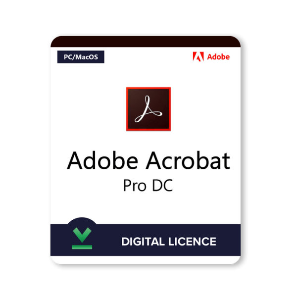 Acrobat Pro DC - PDF Editor - Lifetime Activation - License