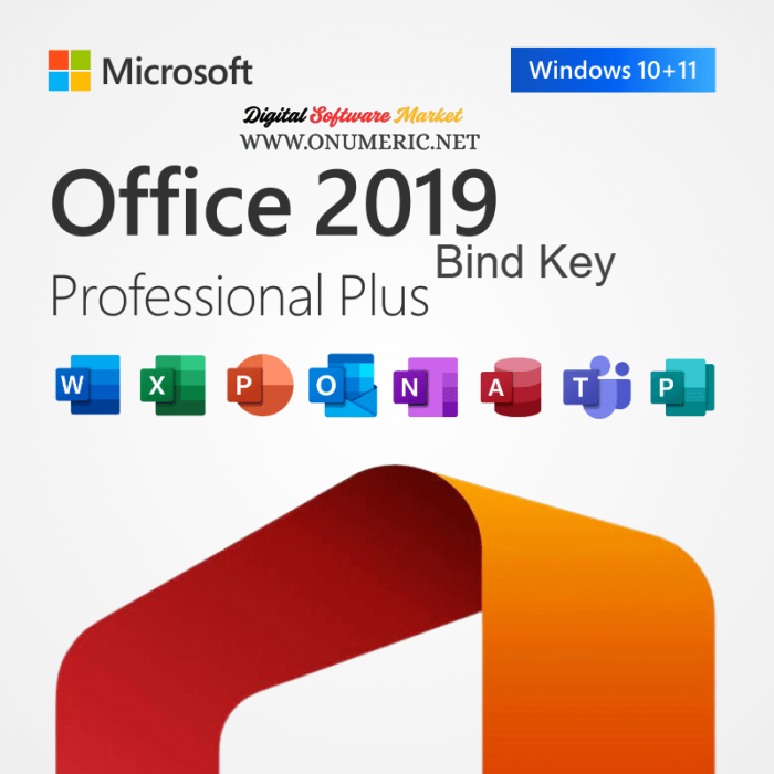 Mivrosoft Office 2019 Pro Plus for Windows Bind Activation Key
